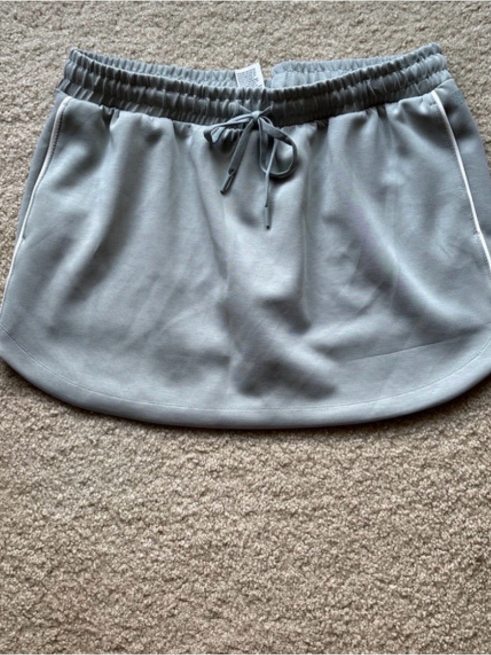 all in motion Light green Athletic Drawstring Mini Skirt